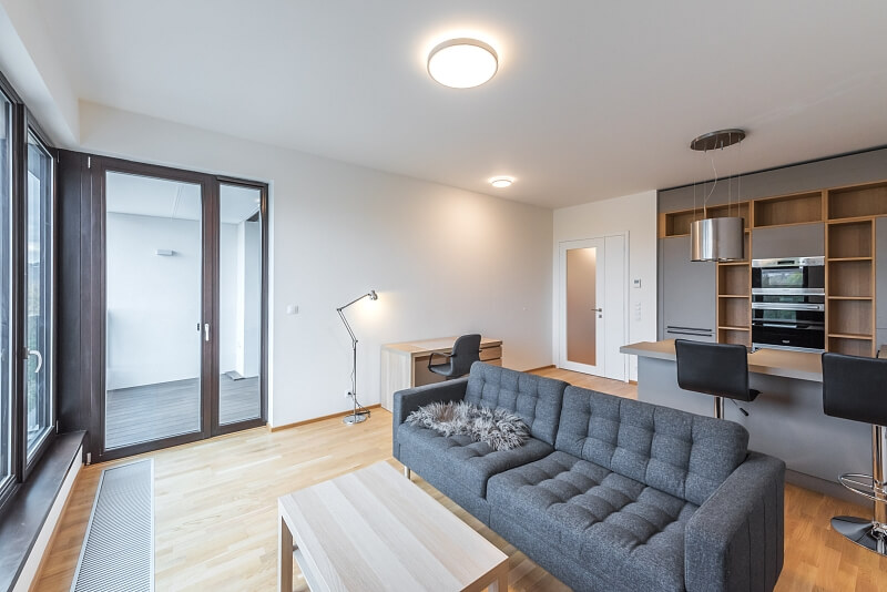Sanderova, Holešovice - Prague 7 | Rent, Apartment One-bedroom (2+kk), 60 m²