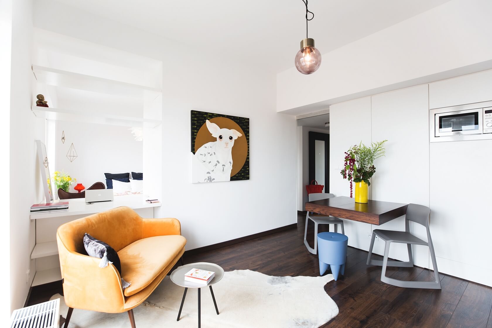 Bulharská, Vršovice - Prague 10 | Rent, Apartment One-bedroom (2+kk), 60 m²