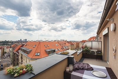 Bulharská, Vršovice - Prague 10 | Rent, Apartment One-bedroom (2+kk), 60 m²