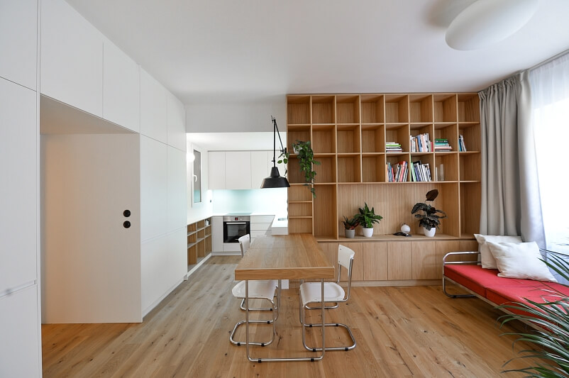 Petra Slezáka, Karlín - Prague 8 | Rent, Apartment One-bedroom (2+kk), 55 m²