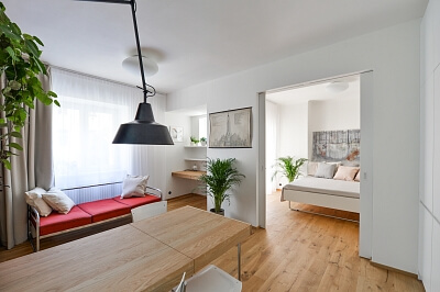 Petra Slezáka, Karlín - Prague 8 | Rent, Apartment One-bedroom (2+kk), 55 m²
