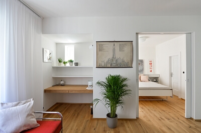 Petra Slezáka, Karlín - Prague 8 | Rent, Apartment One-bedroom (2+kk), 55 m²