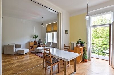 Nad Královskou oborou, Bubeneč - Prague 7 | Rent, Apartment One-bedroom (2+1), 100 m²