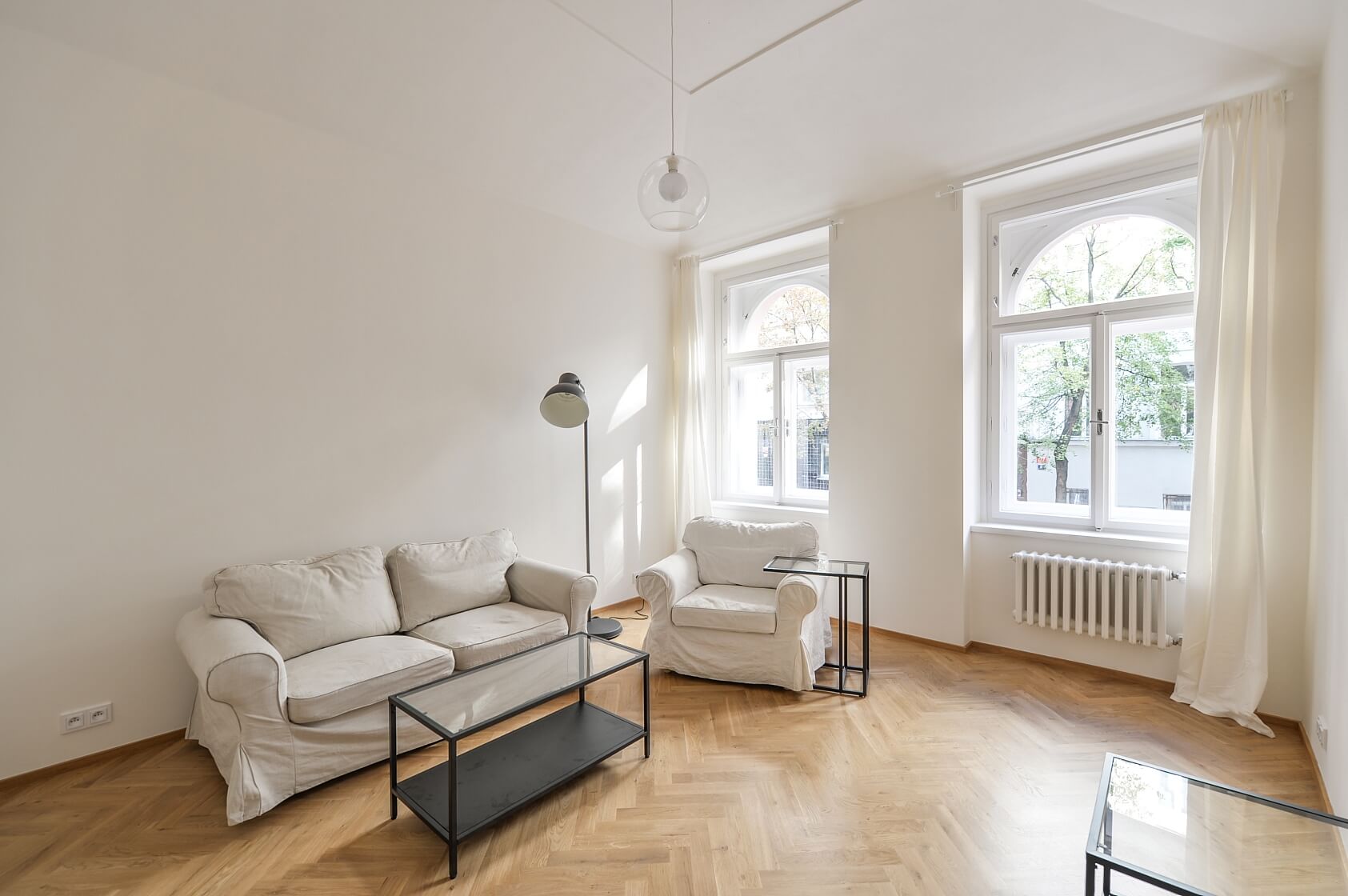 Belgická, Vinohrady - Prague 2 | Rent, Apartment One-bedroom (2+1), 63 m²