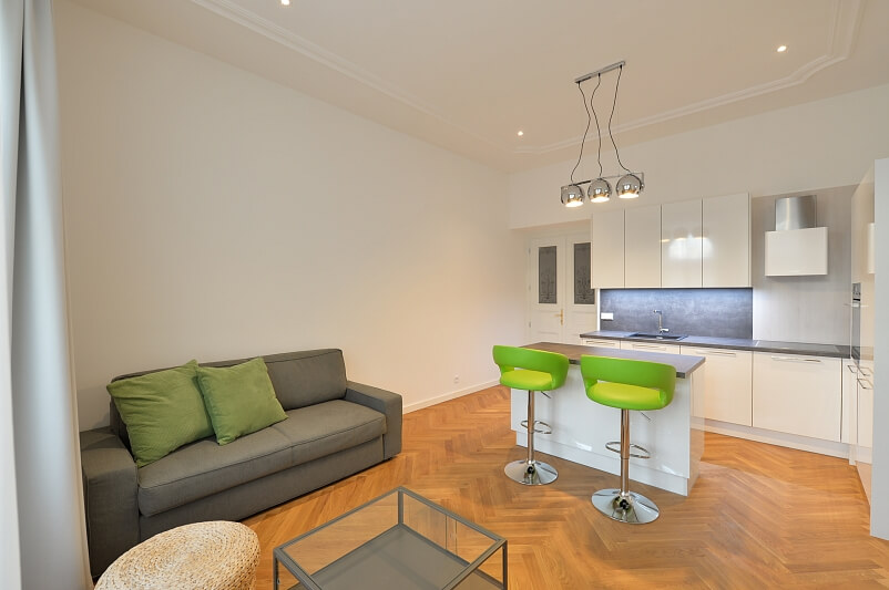 U Rajské zahrady, Žižkov - Praha 3 | Pronájem, Byt 2+kk, 62 m²