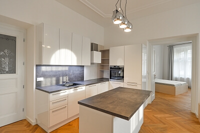 U Rajské zahrady, Žižkov - Praha 3 | Pronájem, Byt 2+kk, 62 m²