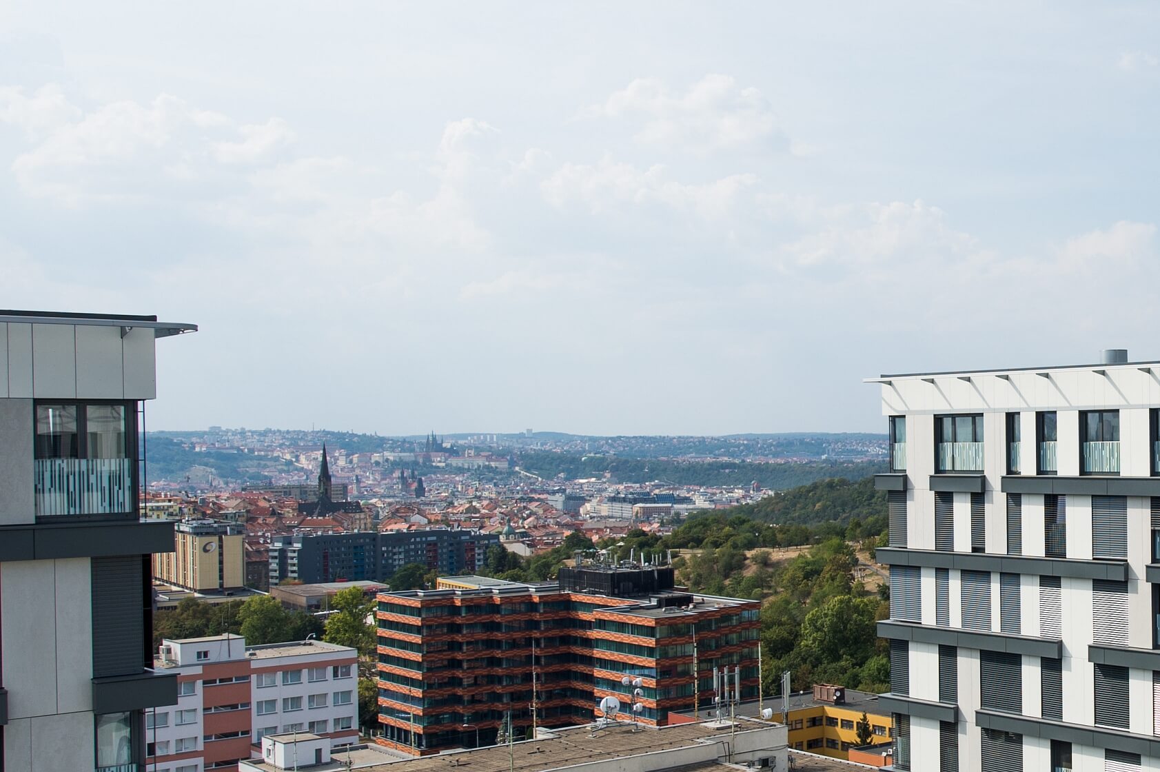 Olšanská, Žižkov - Prague 3 | Rent, Apartment One-bedroom (2+kk), 76 m²