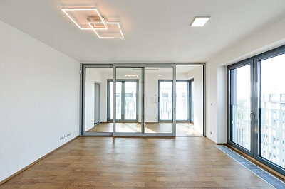 Olšanská, Žižkov - Prague 3 | Rent, Apartment One-bedroom (2+kk), 76 m²