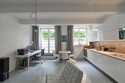 Českomalínská, Bubeneč - Praha 6 | Pronájem, Byt 2+kk, 55 m²