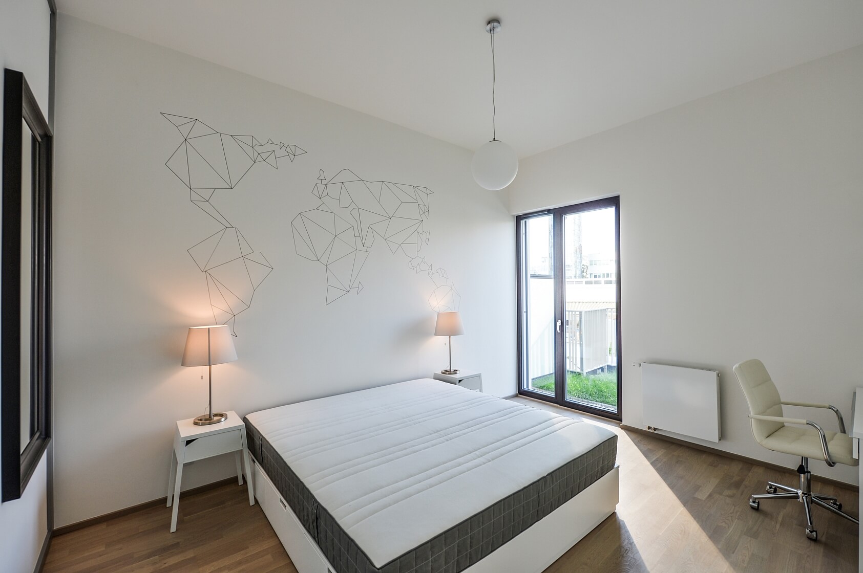 Sanderova, Holešovice - Prague 7 | Rent, Apartment One-bedroom (2+kk), 57 m²