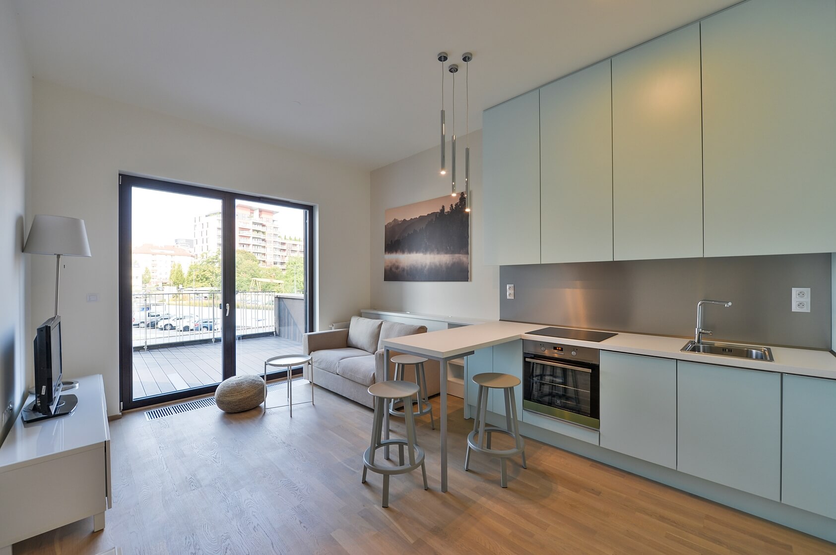 Sanderova, Holešovice - Praha 7 | Pronájem, Byt 2+kk, 57 m²