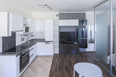 Pavla Beneše, Letňany - Prague 9 | Rent, Apartment Studio (1+kk), 93 m²