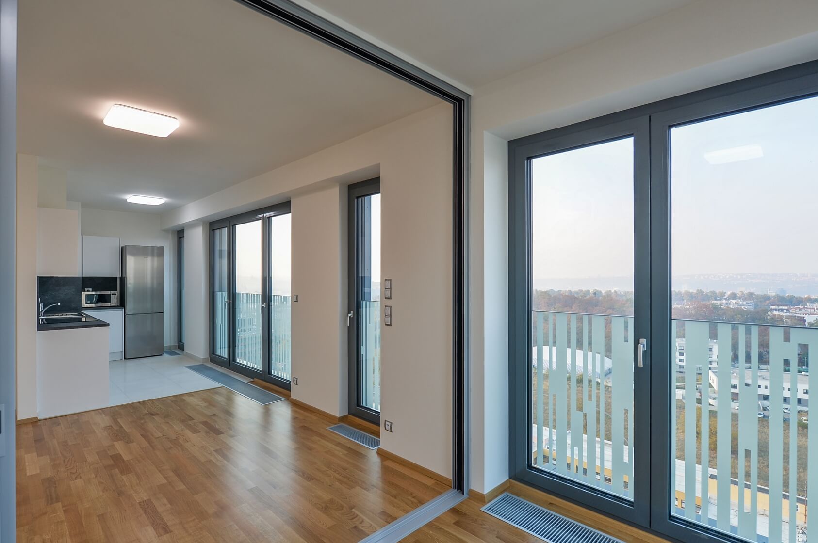 Olšanská, Žižkov - Prague 3 | Rent, Apartment One-bedroom (2+kk), 75 m²