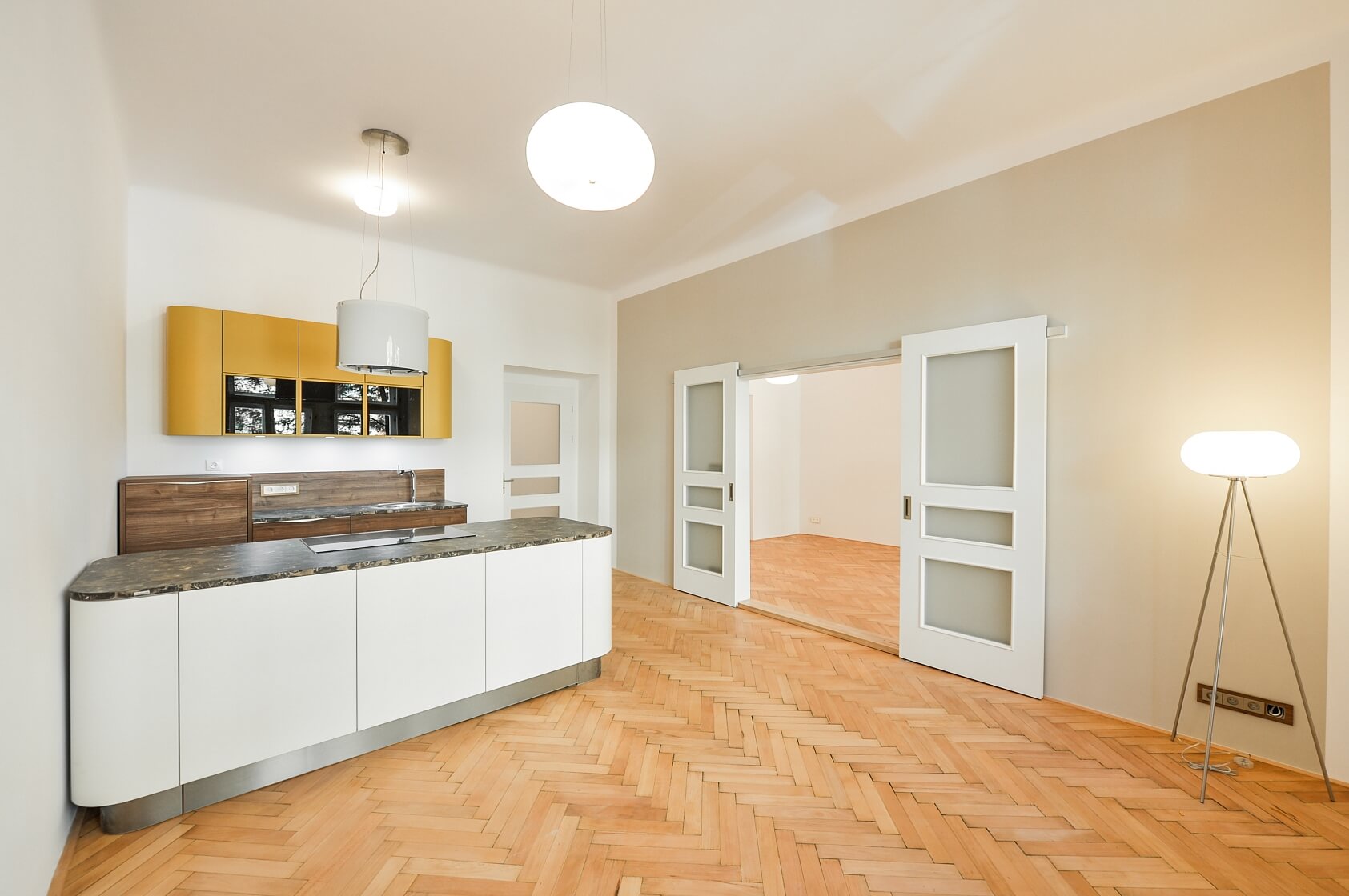 Jagellonská, Vinohrady - Prague 3 | Rent, Apartment One-bedroom (2+1), 92 m²