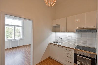 Moskevská, Vršovice - Prague 10 | Rent, Apartment One-bedroom (2+kk), 48 m²