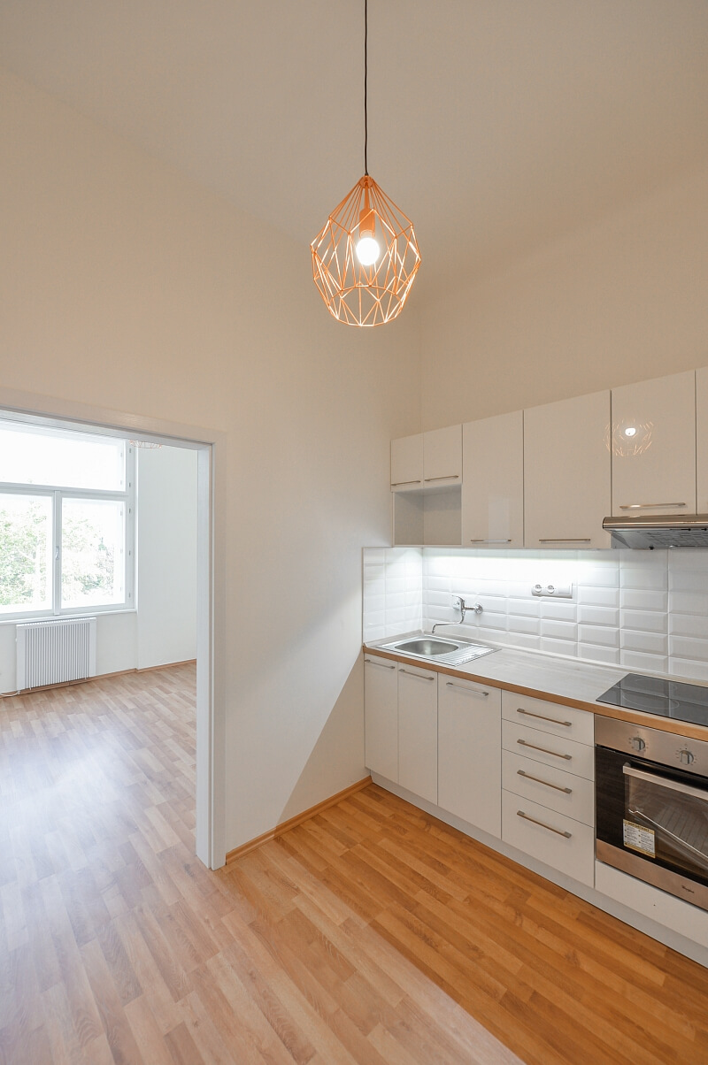 Moskevská, Vršovice - Prague 10 | Rent, Apartment One-bedroom (2+kk), 48 m²