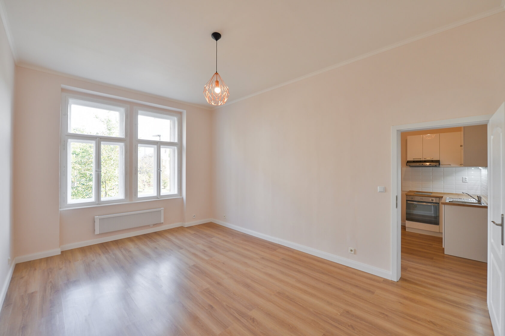 Moskevská, Vršovice - Prague 10 | Rent, Apartment One-bedroom (2+kk), 47 m²
