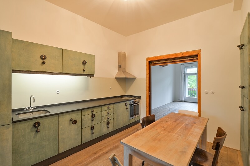 Rybalkova, Vršovice - Prague 10 | Rent, Apartment Two-bedroom (3+1), 77 m²