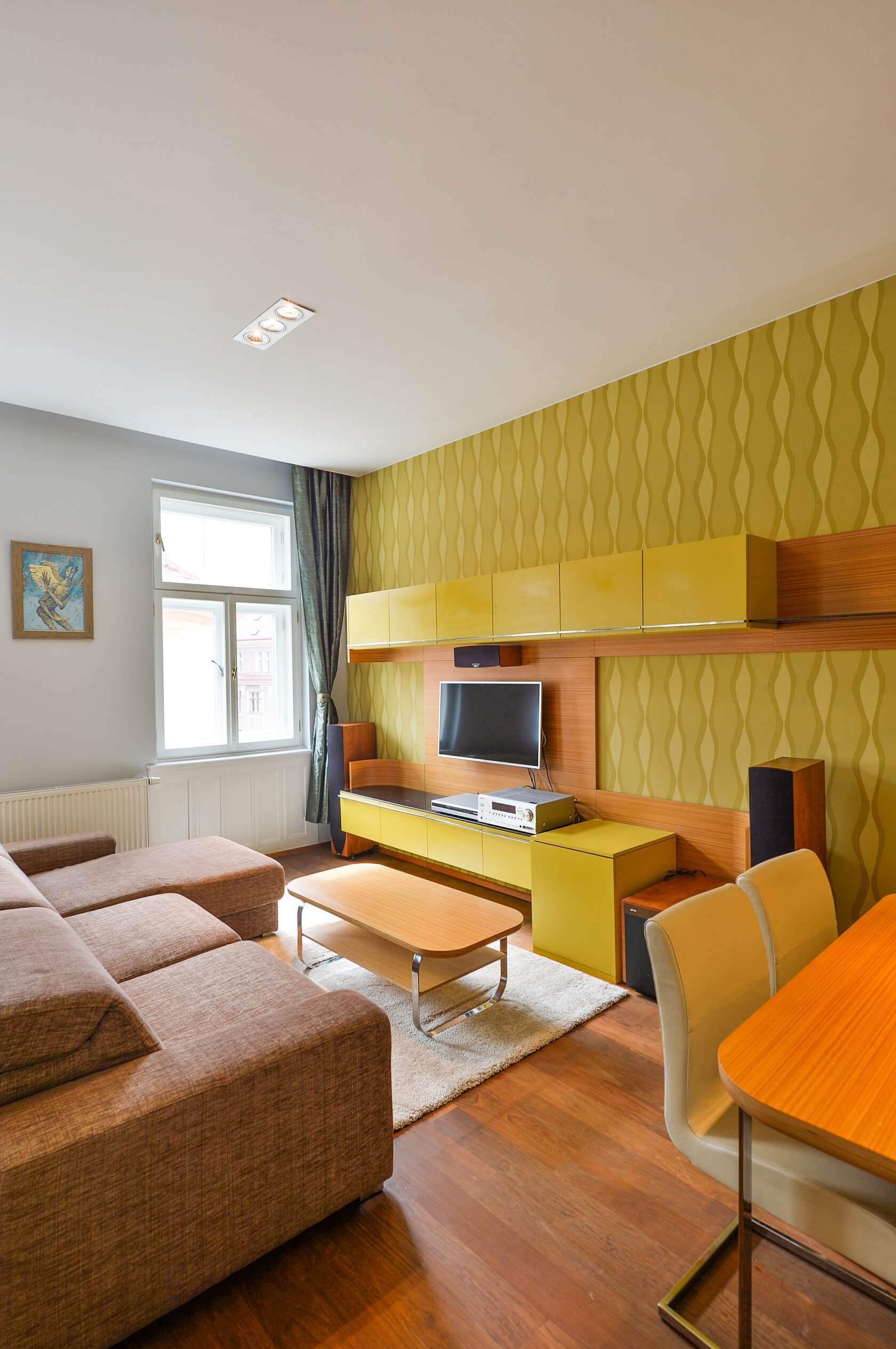 Kubelíkova, Žižkov - Prague 3 | Rent, Apartment One-bedroom (2+kk), 63 m²