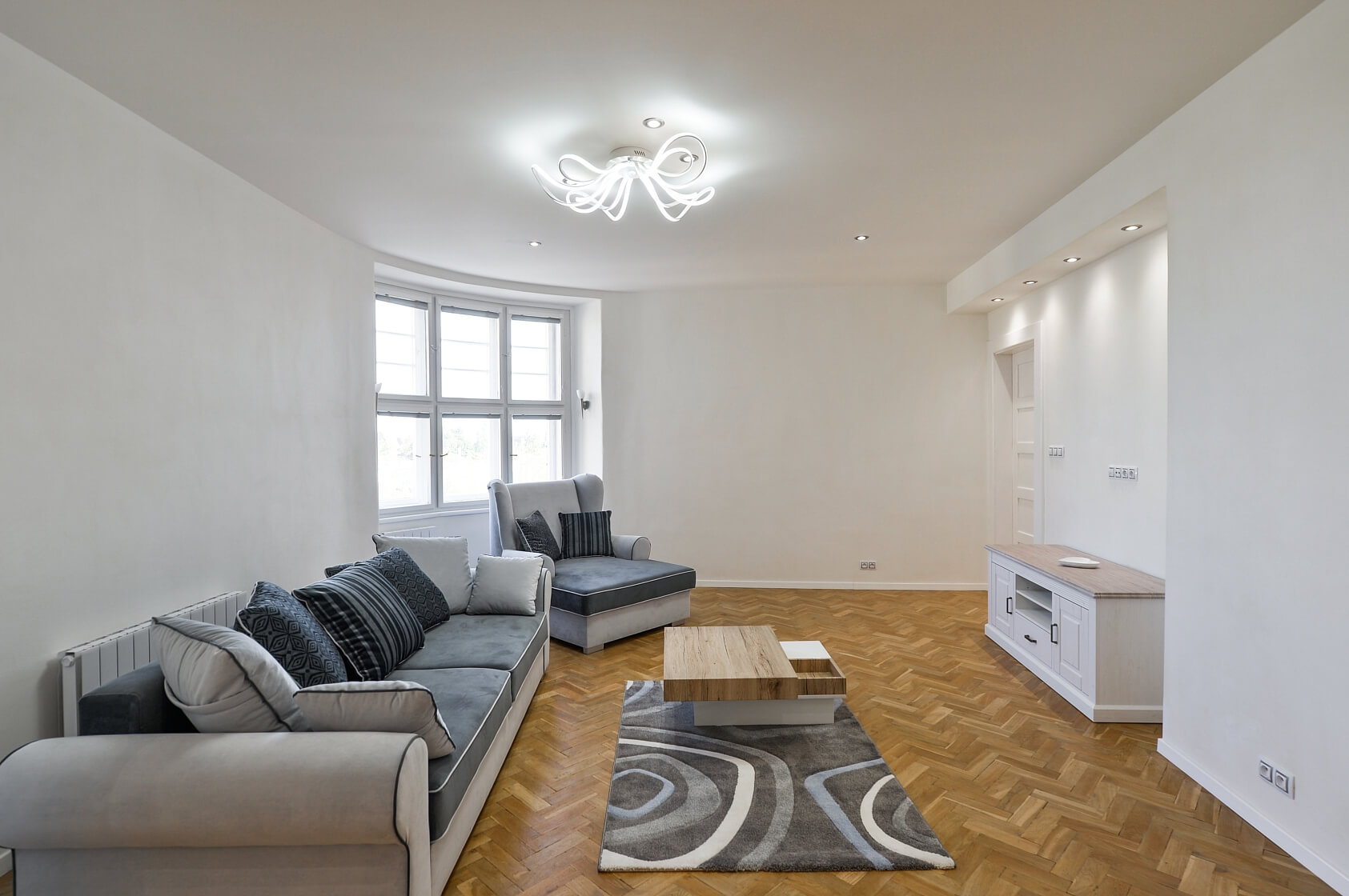 Slezská, Vinohrady - Prague 3 | Rent, Apartment One-bedroom (2+kk), 89 m²