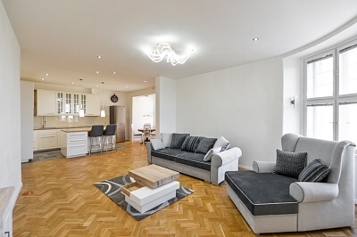 Slezská, Vinohrady - Prague 3 | Rent, Apartment One-bedroom (2+kk), 89 m²