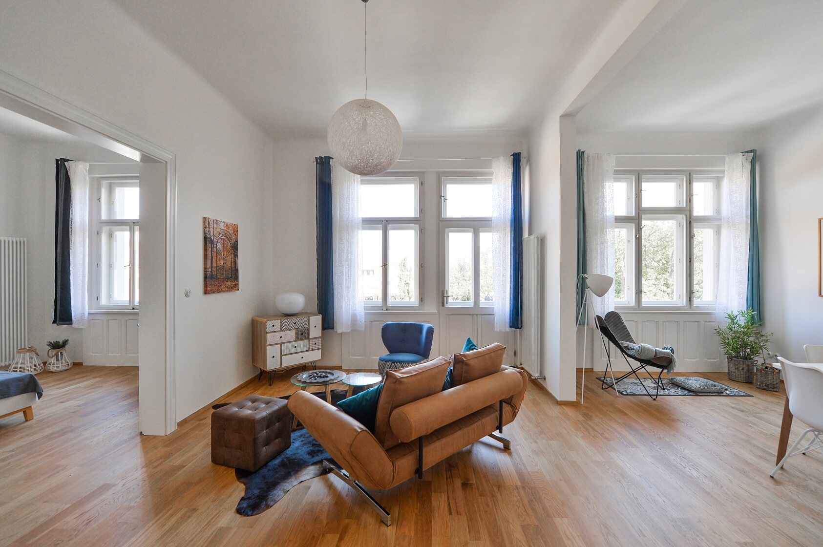 Srbská, Dejvice - Prague 6 | Rent, Apartment One-bedroom (2+kk), 79 m²