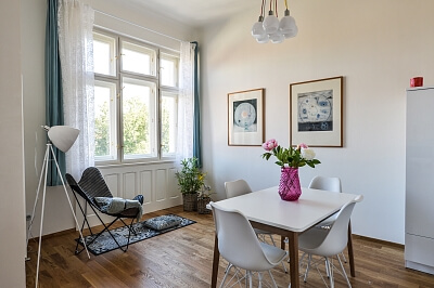 Srbská, Dejvice - Prague 6 | Rent, Apartment One-bedroom (2+kk), 79 m²