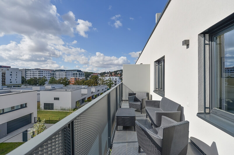 Nyklíčkova, Jinonice - Prague 5 | Rent, Apartment One-bedroom (2+kk), 61 m²