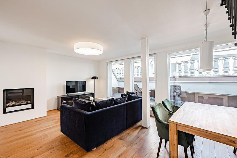 Konviktská, Staré Město - Prague 1 | Rent, Apartment Two-bedroom (3+kk), 99 m²