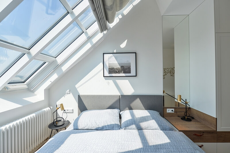 U Rajské zahrady, Žižkov - Prague 3 | Rent, Apartment One-bedroom (2+kk), 61 m²