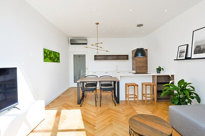 U Rajské zahrady, Žižkov - Prague 3 | Rent, Apartment One-bedroom (2+kk), 61 m²
