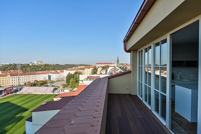 U Rajské zahrady, Žižkov - Prague 3 | Rent, Apartment One-bedroom (2+kk), 73 m²