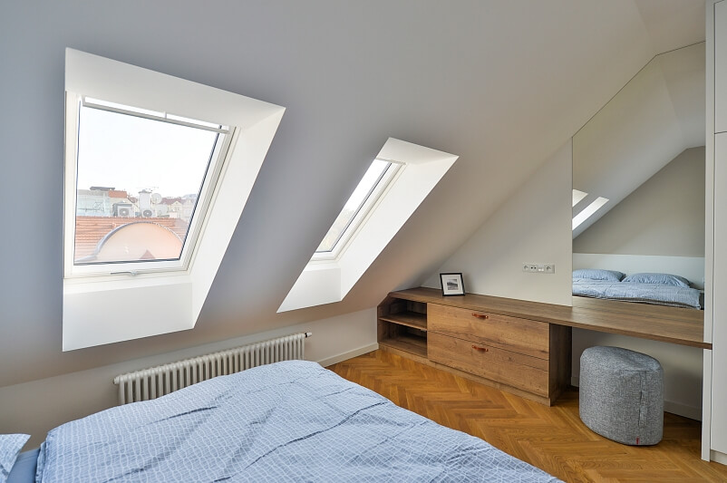 U Rajské zahrady, Žižkov - Prague 3 | Rent, Apartment One-bedroom (2+kk), 73 m²