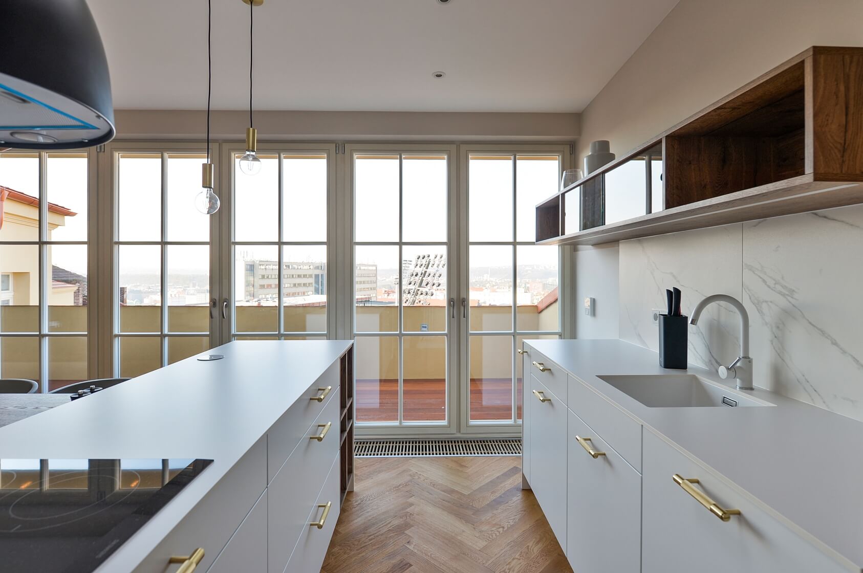 U Rajské zahrady, Žižkov - Prague 3 | Rent, Apartment One-bedroom (2+kk), 73 m²