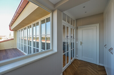 U Rajské zahrady, Žižkov - Prague 3 | Rent, Apartment One-bedroom (2+kk), 73 m²