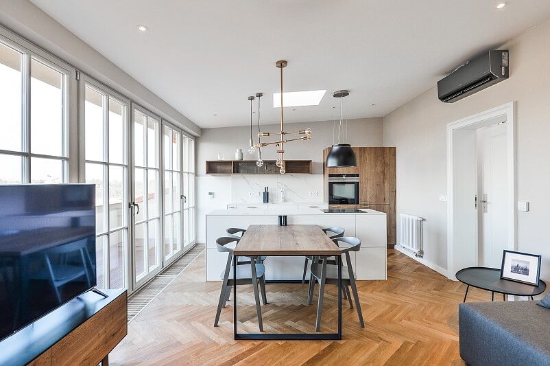 U Rajské zahrady, Žižkov - Prague 3 | Rent, Apartment One-bedroom (2+kk), 73 m²