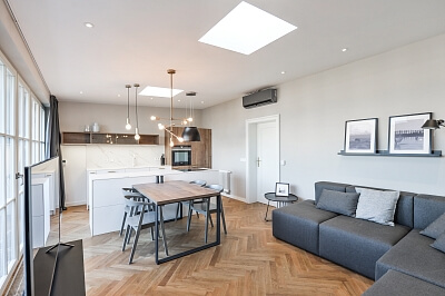 U Rajské zahrady, Žižkov - Prague 3 | Rent, Apartment One-bedroom (2+kk), 73 m²