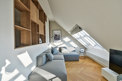 U Rajské zahrady, Žižkov - Praha 3 | Pronájem, Byt 1+kk, 45 m²