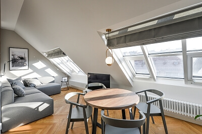 U Rajské zahrady, Žižkov - Praha 3 | Pronájem, Byt 1+kk, 45 m²