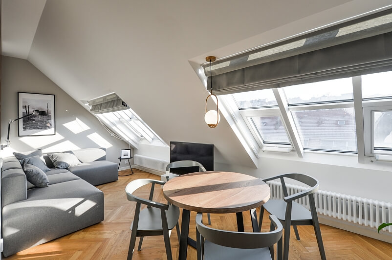 U Rajské zahrady, Žižkov - Praha 3 | Pronájem, Byt 1+kk, 45 m²