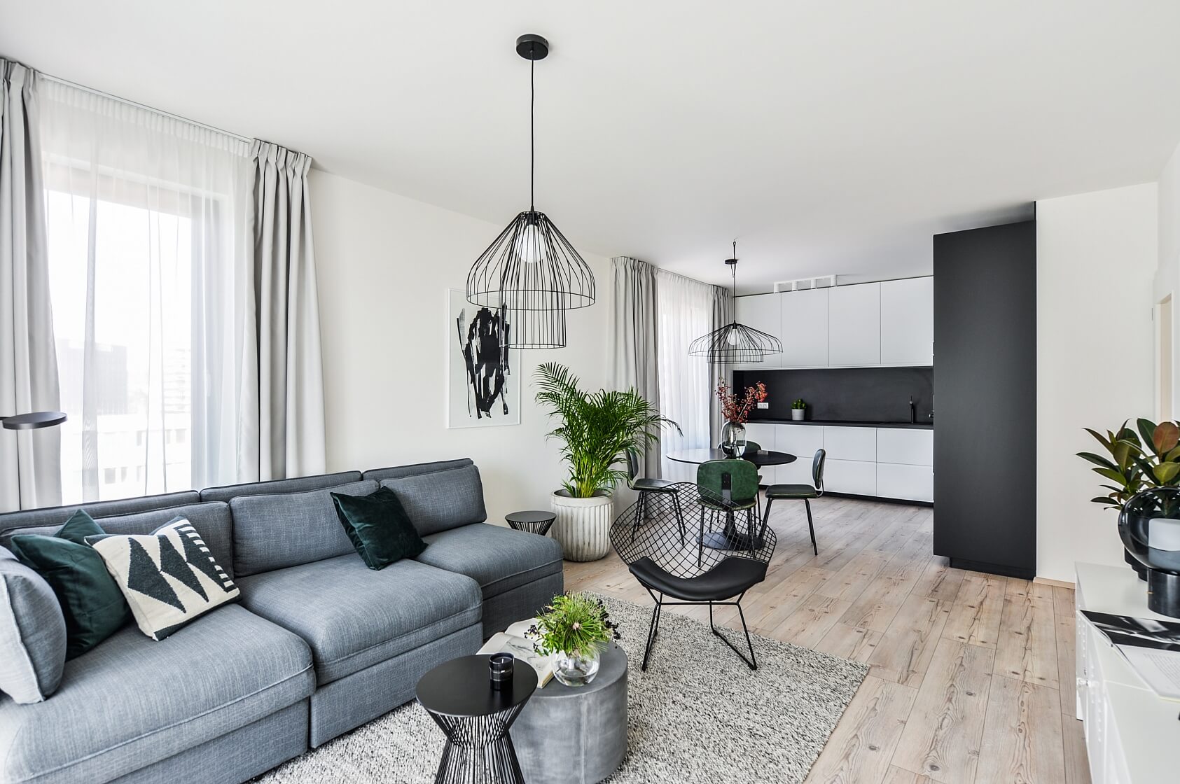 Nekvasilova, Karlín - Prague 8 | Rent, Apartment Two-bedroom (3+kk), 102 m²