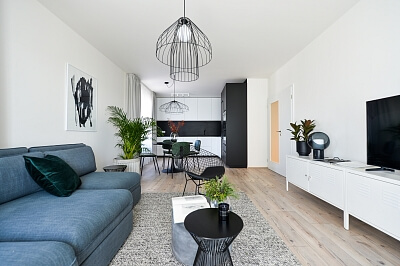 Nekvasilova, Karlín - Prague 8 | Rent, Apartment Two-bedroom (3+kk), 102 m²