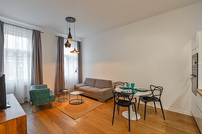 Mánesova, Vinohrady - Prague 2 | Rent, Apartment One-bedroom (2+kk), 51 m²