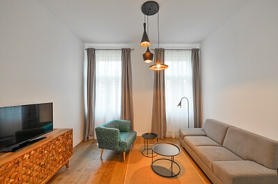Mánesova, Vinohrady - Prague 2 | Rent, Apartment One-bedroom (2+kk), 51 m²