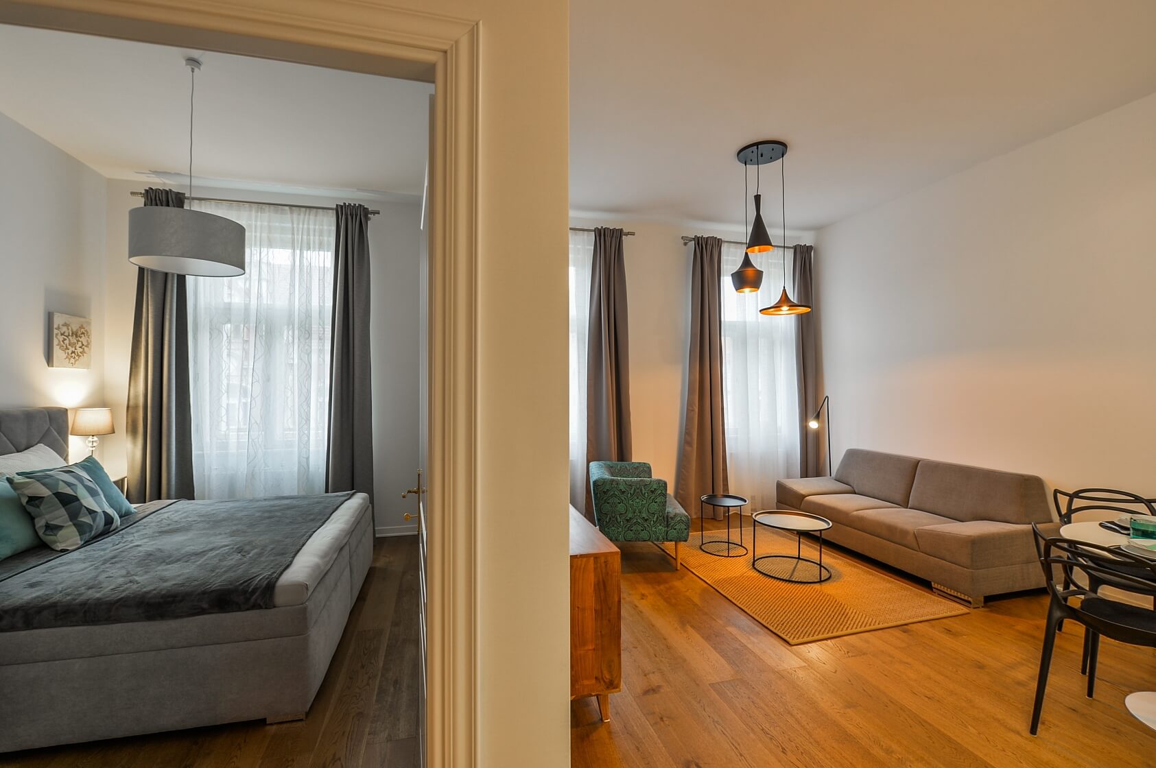 Mánesova, Vinohrady - Prague 2 | Rent, Apartment One-bedroom (2+kk), 51 m²