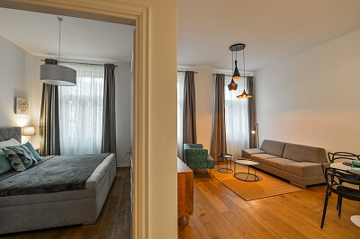 Mánesova, Vinohrady - Prague 2 | Rent, Apartment One-bedroom (2+kk), 51 m²