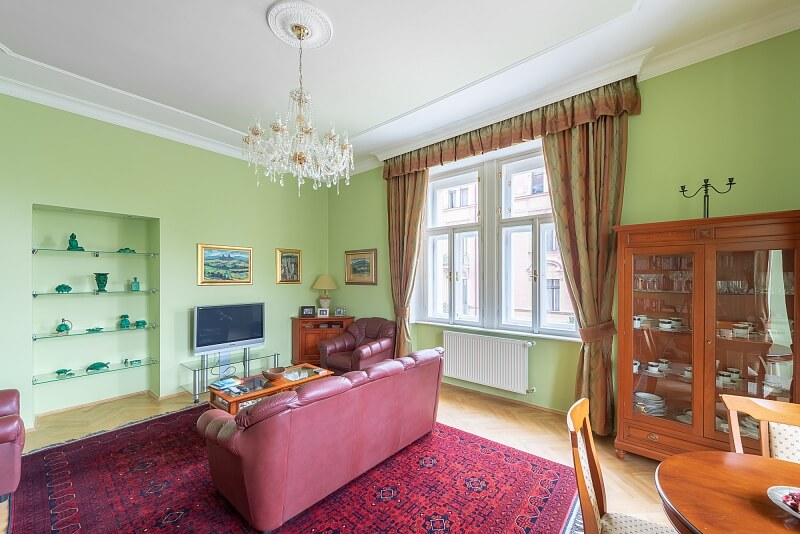 Chodská, Vinohrady - Praha 2 | Pronájem, Byt 3+1, 111 m²