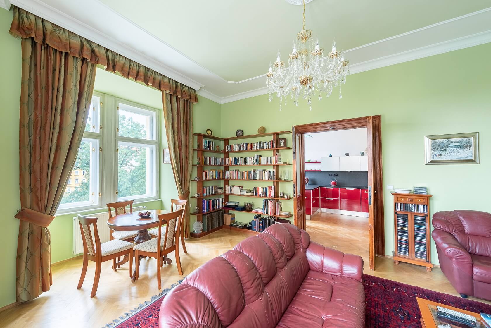 Chodská, Vinohrady - Prague 2 | Rent, Apartment Two-bedroom (3+1), 111 m²