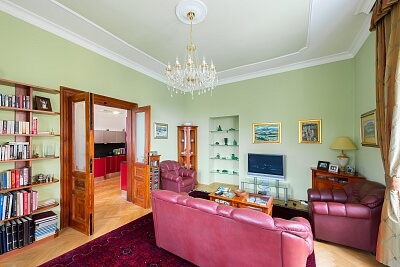 Chodská, Vinohrady - Prague 2 | Rent, Apartment Two-bedroom (3+1), 111 m²