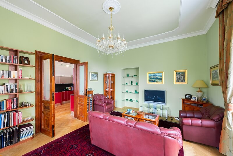 Chodská, Vinohrady - Prague 2 | Rent, Apartment Two-bedroom (3+1), 111 m²